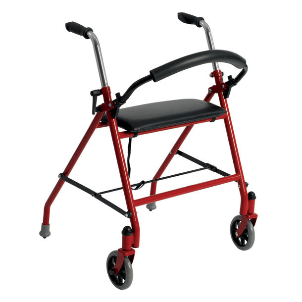 Folding Walker with 2 Wheels & Seat 有輪摺合式助行車(配座椅)